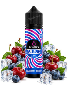 Blueberry Cherry Longfill Bombo Bar Juice 60ml con 10ml de aroma