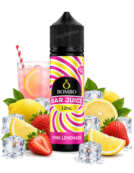 Pink Lemonade Ice Longfill Bombo Bar Juice 60ml con 12ml de aroma