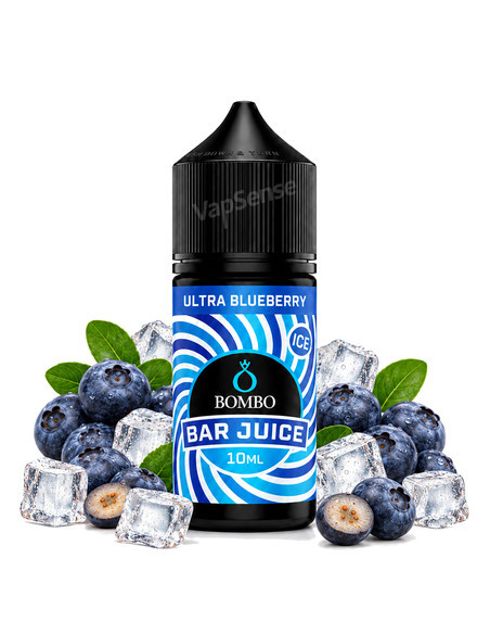 Ultra Blueberry Ice Longfill Bombo Bar Juice 30ml con 10ml de aroma