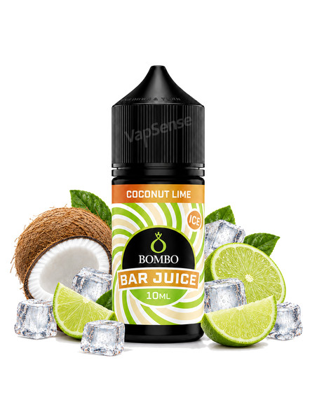 Coconut Lime Ice Longfill Bombo Bar Juice 30ml con 10ml de aroma