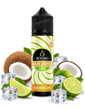 Coconut Lime Ice Longfill Bombo Bar Juice 60ml con 12ml de aroma
