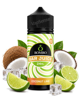 Coconut Lime Ice Longfill Bombo Bar Juice 120ml con 24ml de aroma