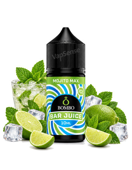 Mojito Max Ice Longfill Bombo Bar Juice 30ml con 10ml de aroma