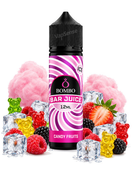 Candy Fruits Ice Longfill Bombo Bar Juice 60ml con 12ml de aroma