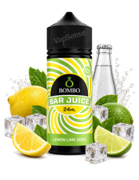 Lemon Lime Soda Ice Longfill Bombo Bar Juice 120ml con 24ml de aroma