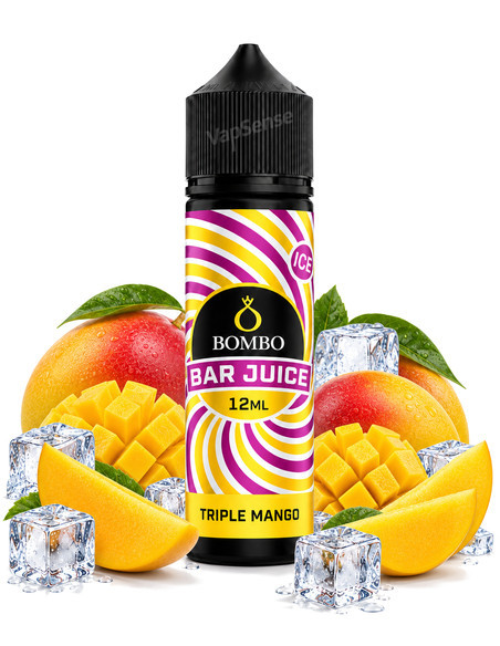 Triple Mango Ice Longfill Bombo Bar Juice 60ml con 12ml de aroma