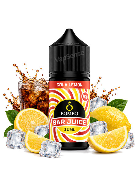 Cola Lemon Ice Longfill Bombo Bar Juice 30ml con 10ml de aroma