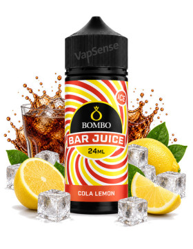 Cola Lemon Ice Longfill Bombo Bar Juice 120ml con 24ml de aroma