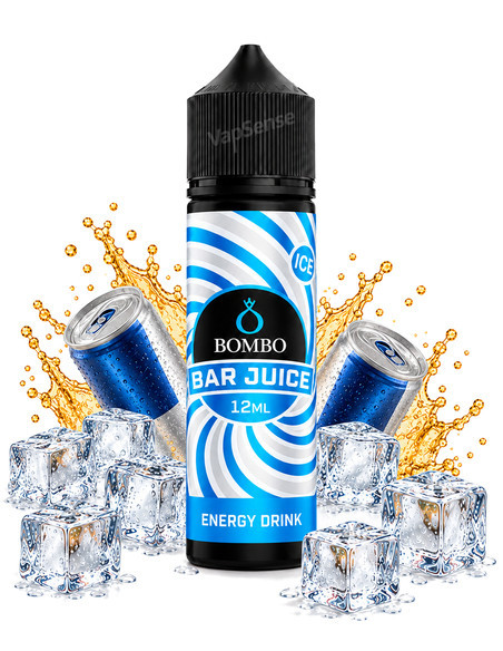 Energy Drink Ice Longfill Bombo Bar Juice 60ml con 12ml de aroma