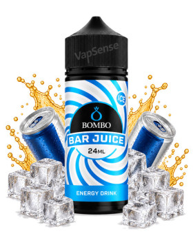 Energy Drink Ice Longfill Bombo Bar Juice 120ml con 24ml de aroma
