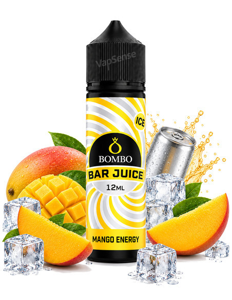Mango Energy Ice Longfill Bombo Bar Juice 60ml con 12ml de aroma