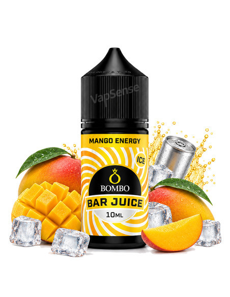 Mango Energy Ice Longfill Bombo Bar Juice 30ml con 10ml de aroma