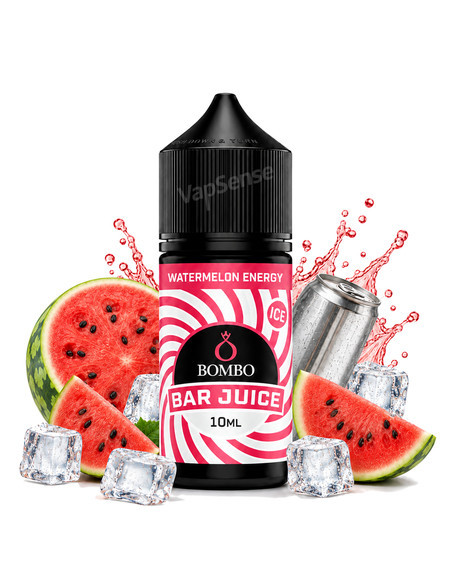 Watermelon Energy Ice Longfill Bombo Bar Juice 30ml con 10ml de aroma