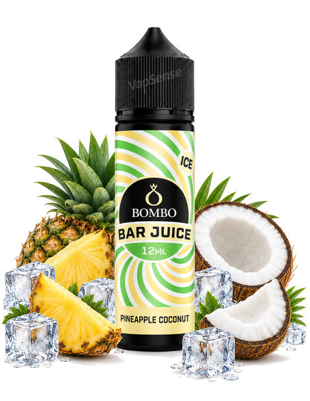 Pineapple Coconut Ice Longfill Bombo Bar Juice 60ml con 12ml de aroma