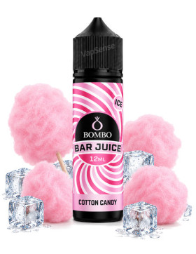 Cotton Candy Ice Longfill Bombo Bar Juice 60ml con 12ml de aroma