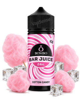 Cotton Candy Ice Longfill Bombo Bar Juice 120ml con 24ml de aroma