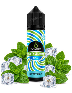 Sweet Mint Ice Longfill Bombo Bar Juice 60ml con 12ml de aroma
