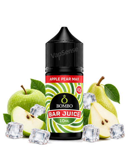 Apple Pear Max Ice Longfill Bombo Bar Juice 30ml con 10ml de aroma