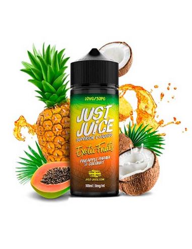 Just Juice Exotic Fruits Papaya, Pineapple & Coconut 100ml
