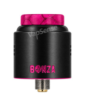 Thunder Cloud x Vaping Bogan Bonza Pro RDA 25mm color black pink