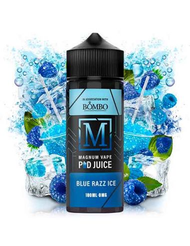 Blue Razz Ice 100ml Magnum Vape Pod Juice