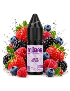 Mixed Berries 10ml Mübar Salts 15mg