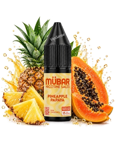 Pineapple Papaya 10ml Mübar Salts 15mg
