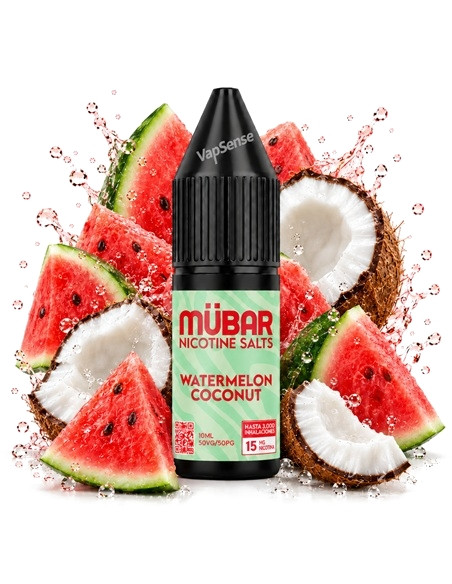 Watermelon Coconut 10ml Mübar Salts 15mg
