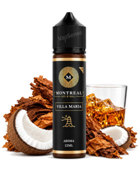 Original Villa María Longfill Montreal 60ml con 12ml de aroma