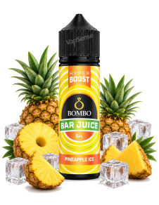 Pineapple Ice Longfill Bombo Bar Juice Hyper Boost 60ml con 5ml de aroma
