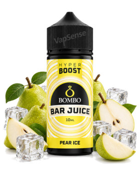 Pear Ice Longfill Bombo Bar Juice Hyper Boost 120ml con 10ml de aroma