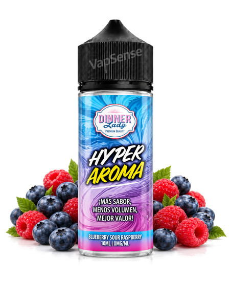 Blueberry Sour Raspberry Longfill Dinner Lady Hyper botella de 120ml