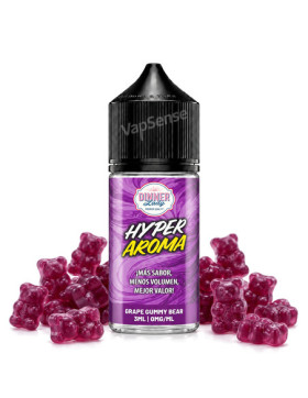 Grape Gummy Bear Longfill Dinner Lady Hyper botella de 30ml