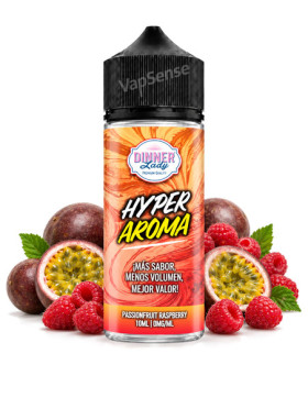 Passionfruit Raspberry Longfill Dinner Lady Hyper botella de 120ml