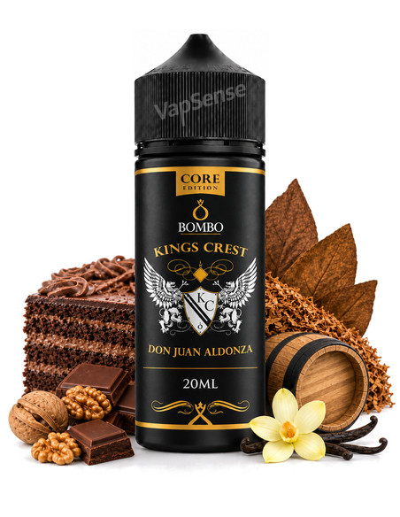 Don Juan Aldonza Longfill Kings Crest & Bombo Core Edition botellas de 120ml