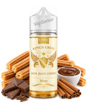 Don Juan Churro Longfill Kings Crest Core Edition botellas de 120ml