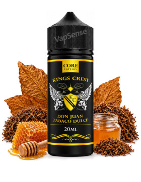 Don Juan Tabaco Dulce Longfill Kings Crest Core Edition botellas de 120ml