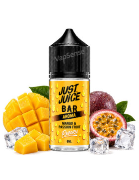 Mango Passion Fruit Longfill Just Juice Reborn botella de 30ml