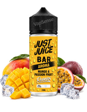 Mango Passion Fruit Longfill Just Juice Reborn botella de 120ml