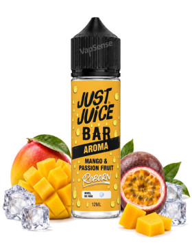 Mango Passion Fruit Longfill Just Juice Reborn botella de 60ml