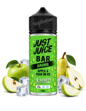 Apple Pear On Ice Longfill Just Juice Reborn botella de 120ml