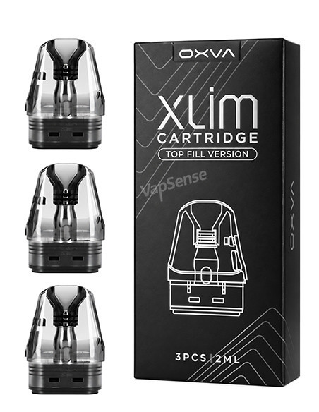 Pods OXVA XLIM Top Fill 2ml 0.6Ω y 0.8Ω Pack de 3