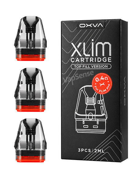 Pods OXVA XLIM Top Fill 2ml 0.4Ω Pack de 3