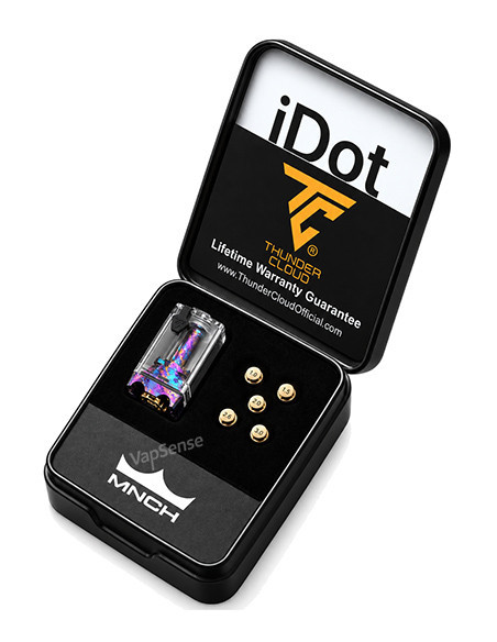 Thunder Cloud x Monarchy iDot RBA Edición Limitada Titanium color Cosmic Splatter contenido