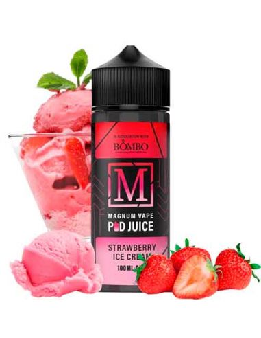 Strawberry Ice Cream 100ml Magnum Vape Pod Juice