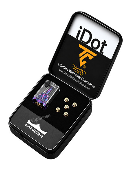 Thunder Cloud x Monarchy iDot RBA Edición Limitada Titanium color Phantom Stripe contenido