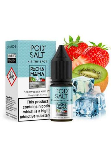 Pacha Mama Strawberry Kiwi Ice 10ml Pod Salt Fusions