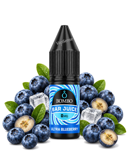 Ultra Blueberry Ice 10ml Bombo Bar Juice Salts