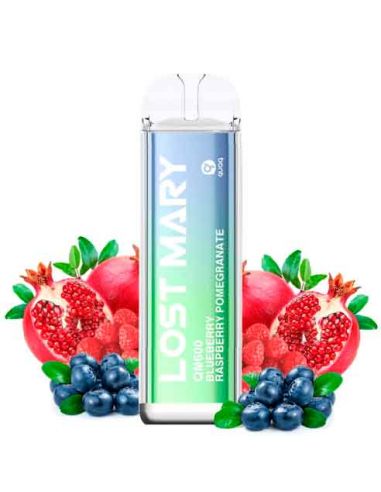 Pod desechable Blueberry Raspberry 600puffs Lost Mary QM600