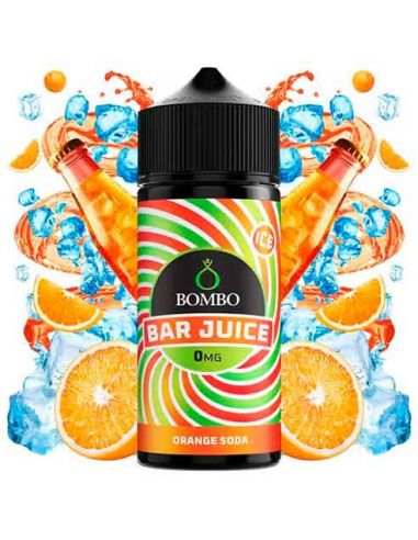 Orange Soda Ice 100ml Bar Juice by Bombo